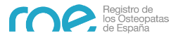 Registro de los Oste�patas de Espa�a